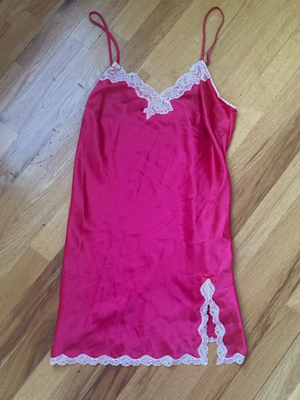 Silky Victoria Secret Lace-Trim Dress - Women Intimates & Sleepwear - Picture 2 of 9